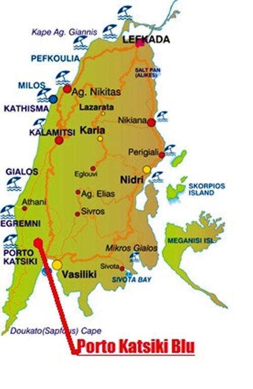 AthánionPorto Katsiki Blu公寓 外观 照片